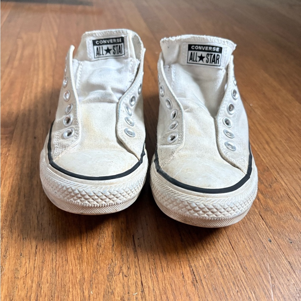 Converse All Star Off-White Canvas Shoes